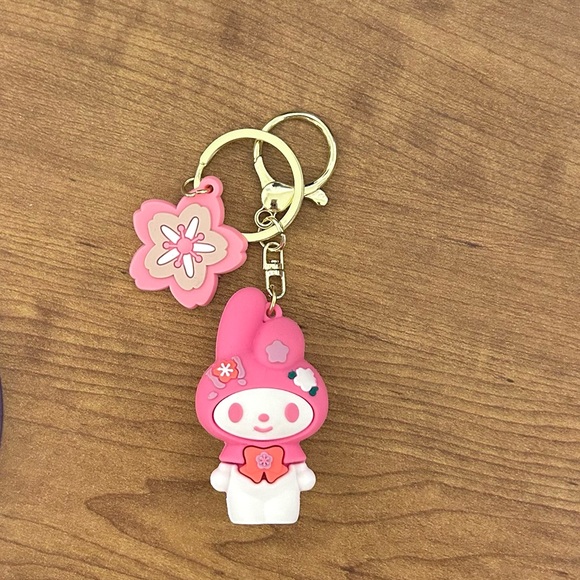 sakura sanrio my melody keychain - Picture 1 of 3
